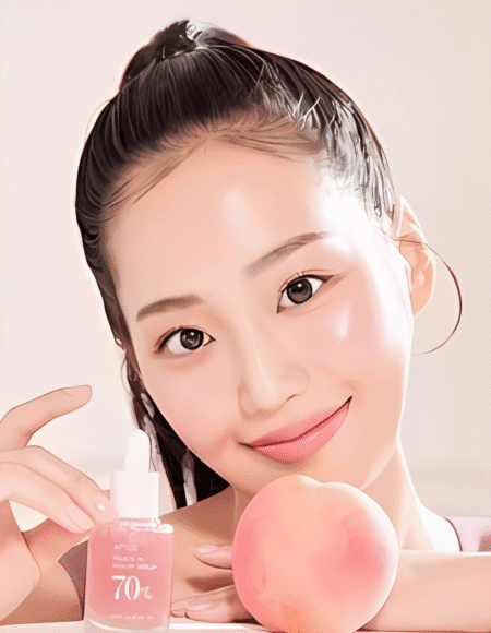 Peach Niacinamide Skin Brightening Face Serum