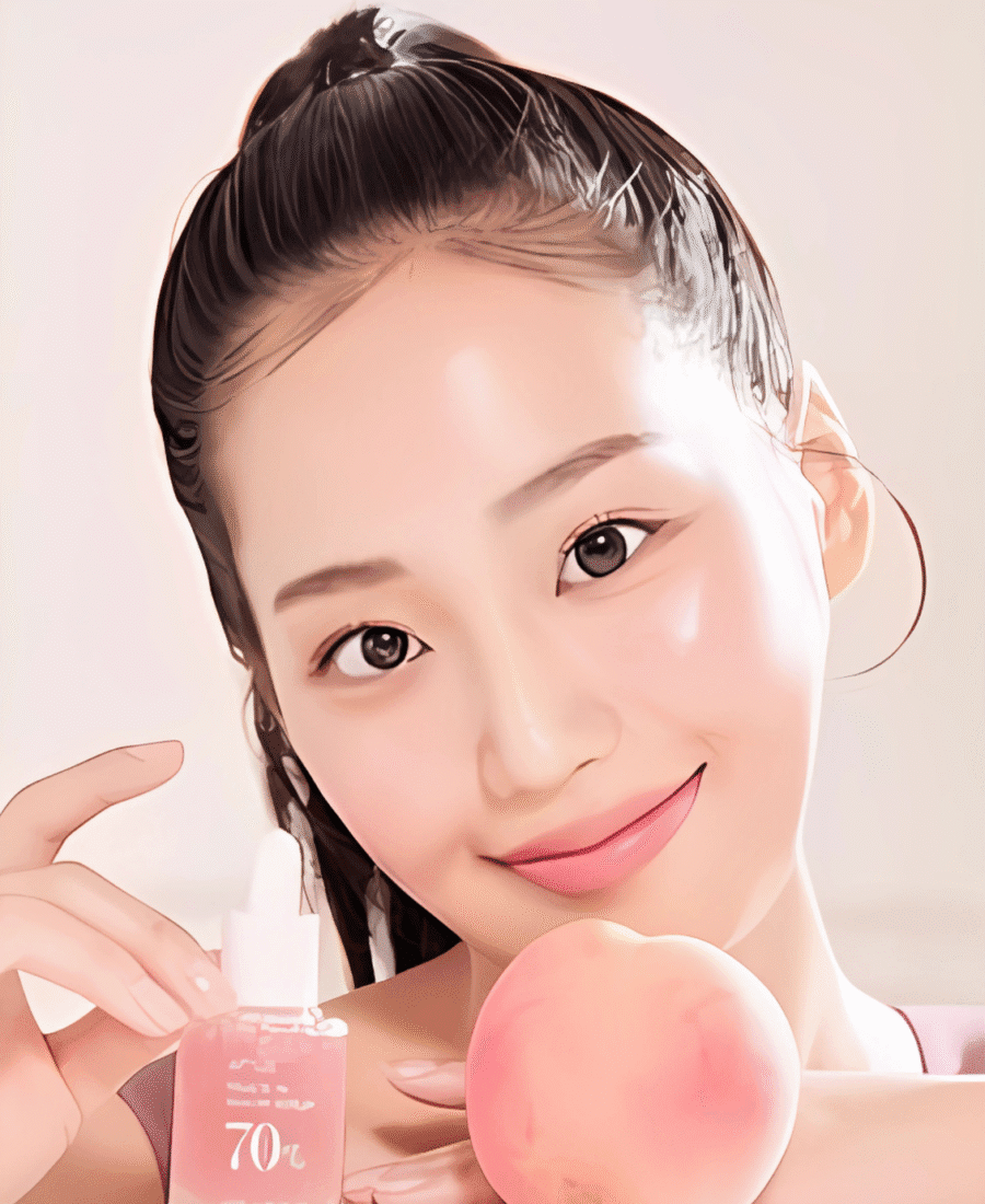 Peach Niacinamide Skin Brightening Face Serum